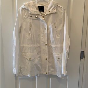 White utility jacket